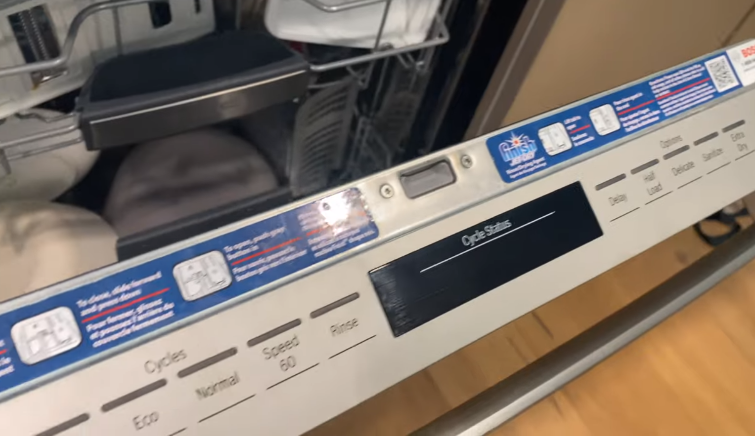 Bosch Dishwasher Troubleshooting