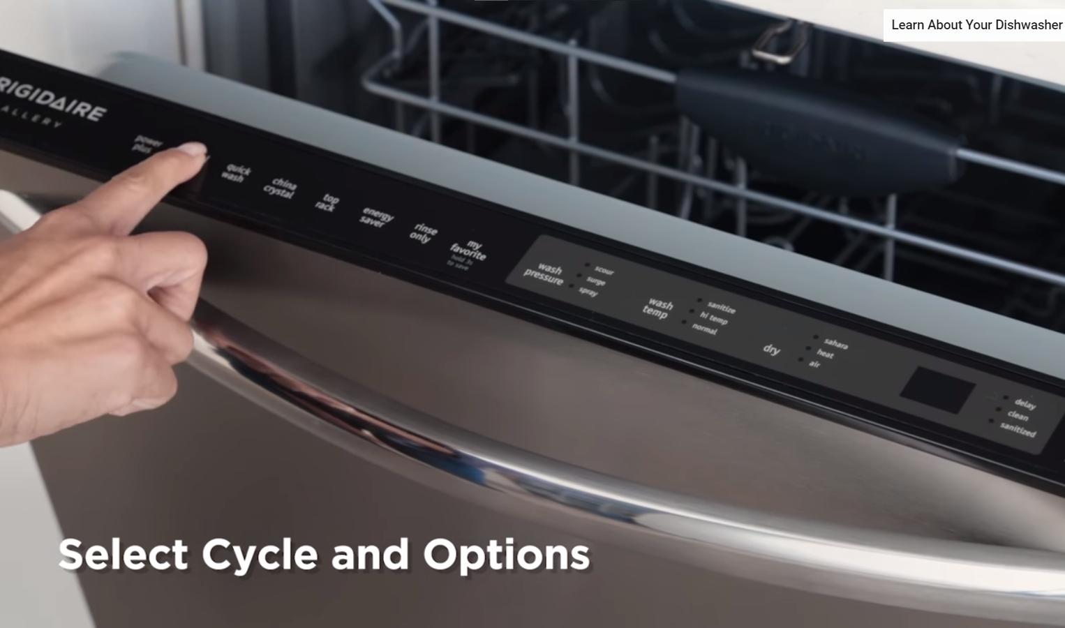 Frigidaire Dishwasher Troubleshooting