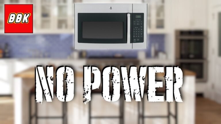 Ge Microwave Troubleshooting No Power