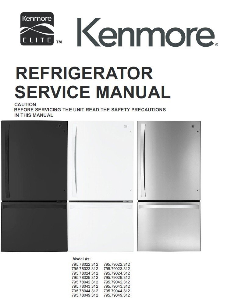 Kenmore Refrigerator 795 Troubleshooting