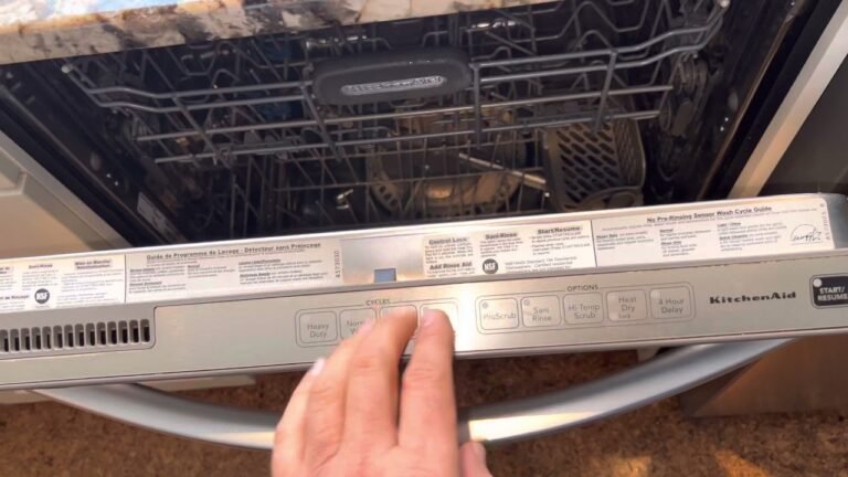 Kitchenaid Dishwasher Troubleshooting Blinking Lights