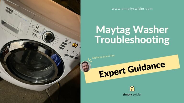 Maytag Dishwasher Troubleshooting Codes