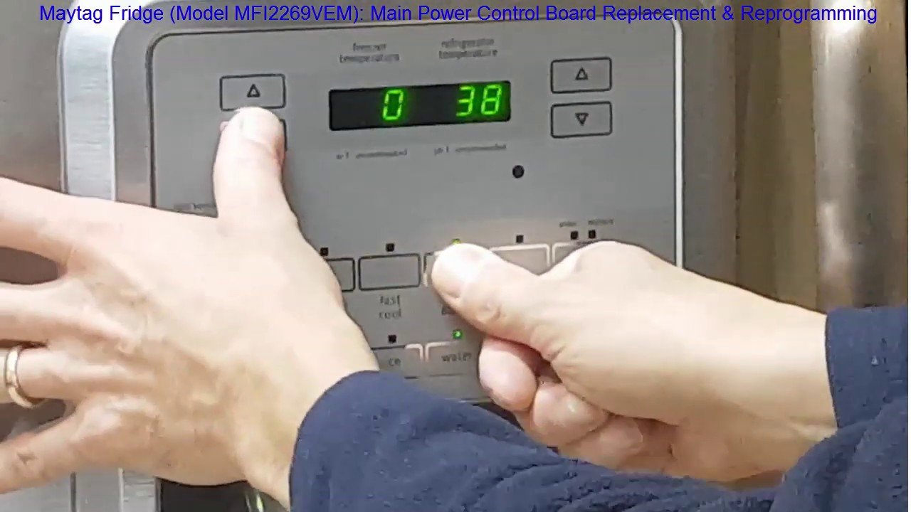 Maytag Refrigerator Control Board Troubleshooting
