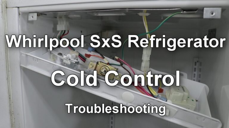 Whirlpool Refrigerator Thermostat Troubleshooting