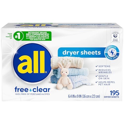 Best Dryer Sheets for Sensitive Skin