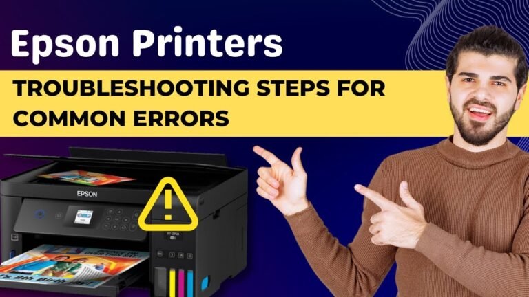 Epson Troubleshooting Printer