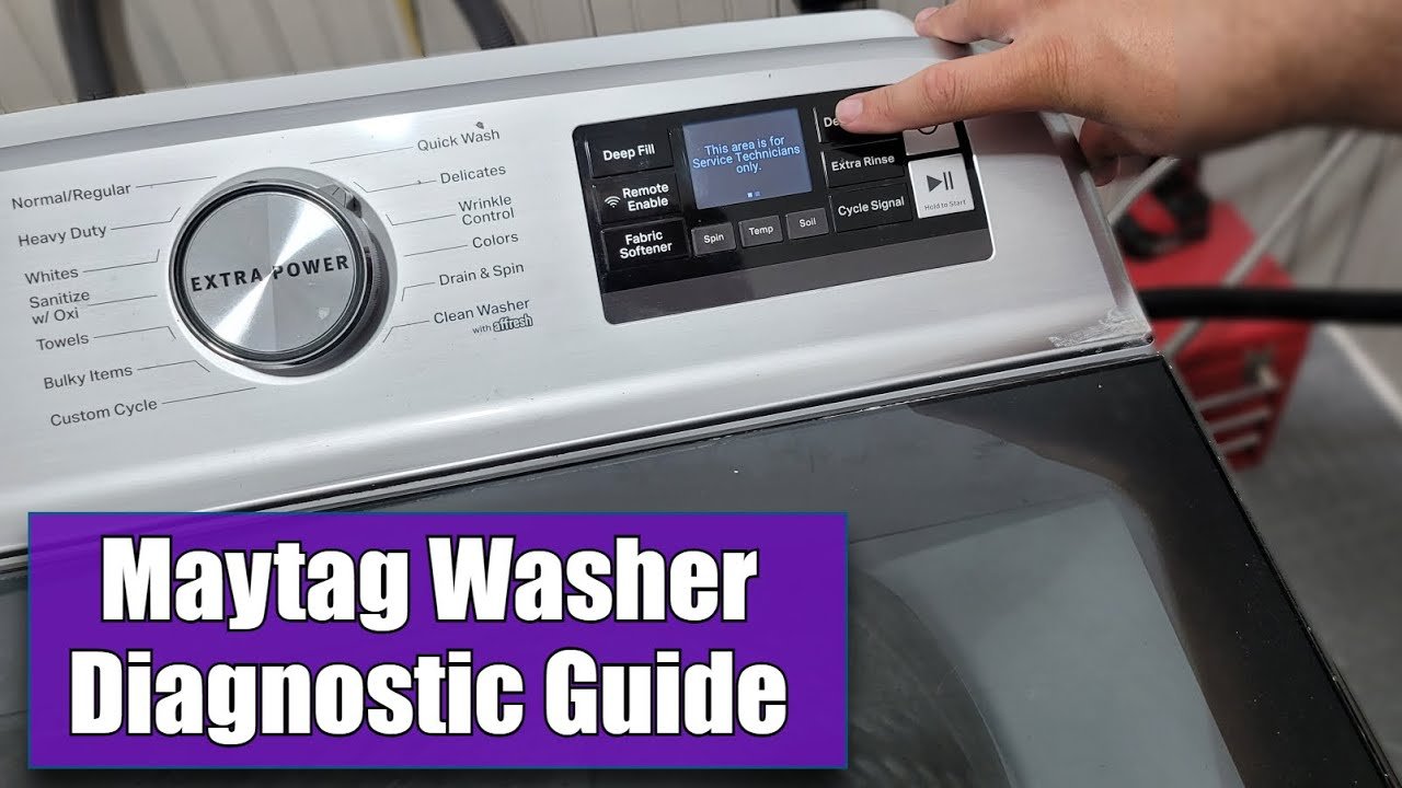 Maytag Washer Troubleshooting